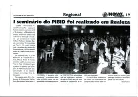 Notícia - I Seminário do PIBID foi realizado em Realeza