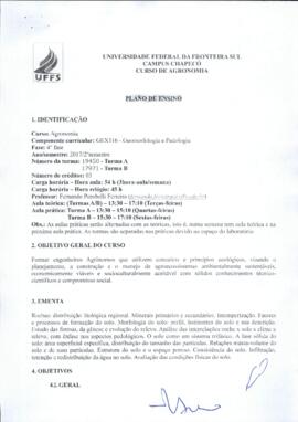 Geomorfologia e Pedologia - Turma B