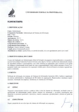Administração de Sistemas de Informação