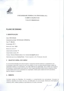 Administração de Marketing