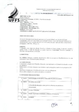 Filosofia da Educação