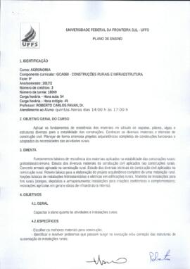 Construções Rurais e Infraestrutura