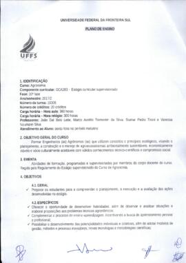Estágio Curricular Supervisionado
