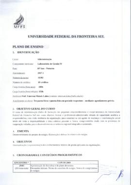 Laboratório de Gestão IV