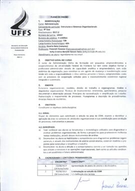 Estrutura e Sistemas Organizacionais - Turma Especial
