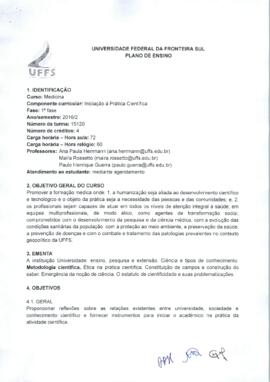 Iniciação à Prática Científica