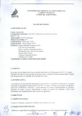 Trabalho de Conclusão de Curso