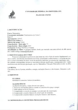 Fundamentos de Física I