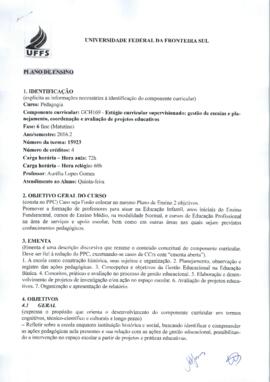 Estágio Curricular Supervisionado