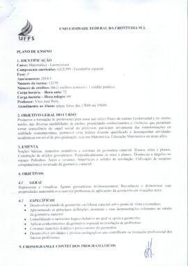 Geometria Espacial