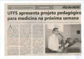 UFFS apresenta projeto pedagógico para medicina