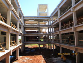 Construção Bloco A – Campus Erechim