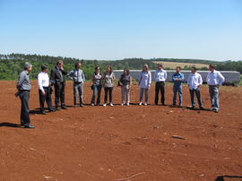 Assinatura de registro de terras da UFFS