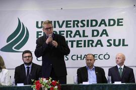 Cerimônia de posse do novo diretor do Campus Chapecó