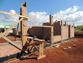 Construção do prédio da Cantina do Campus Laranjeiras do Sul