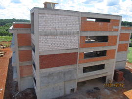 Construção Blocos A e B – Campus Chapecó