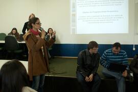 Evento sobre primeiras bolsas de iniciação científica e auxílios