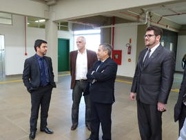 Visita de ministro às instalações do Campus Chapecó