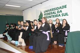Formatura dos cursos de Pedagogia, Ciência da Computação, Geografia e Letras