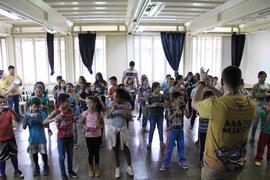 Bateria Trombatuque na Escola Parque Cidadã