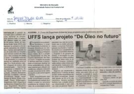 UFFS lança projeto visando recolhimento de óleo de cozinha