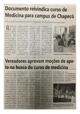 Documento reivindica curso de medicina para campus Chapecó