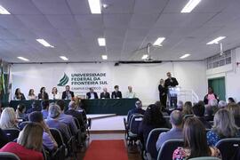 Cerimônia de posse do novo diretor do Campus Chapecó