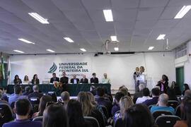 Cerimônia de posse do novo diretor do Campus Chapecó