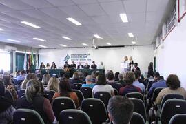 Cerimônia de posse do novo diretor do Campus Chapecó