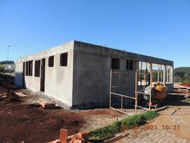 Construção do prédio da Cantina do Campus Laranjeiras do Sul