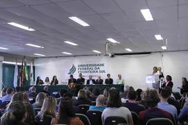 Cerimônia de posse do novo diretor do Campus Chapecó