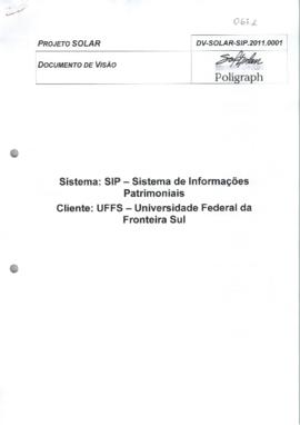 Documento de Visão-Sistema SIP
