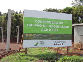 Galpão de Maquinário Agrícola - Campus Laranjeiras do Sul