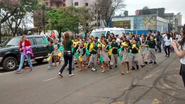 Desfile Cívico do Coral da UFFS