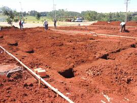 Construção do prédio da Cantina do Campus Laranjeiras do Sul