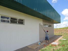 Construção do pavilhão de Patrimônio – Almoxarifado – Laranjeiras do Sul