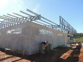 Construção do pavilhão de Patrimônio – Almoxarifado – Laranjeiras do Sul