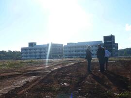 Visita às obras do Campus Chapecó pela gestão da UFFS, ACIC e CDL