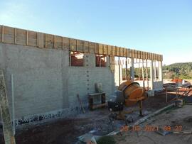 Construção do prédio da Cantina do Campus Laranjeiras do Sul