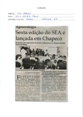 Sexta edição do SEA é lançada em Chapecó
