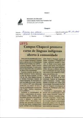 Campus Chapecó promove curso de línguas indígenas