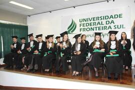 Formatura dos cursos de Pedagogia, Ciência da Computação, Geografia e Letras
