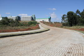 Construção do novo acesso ao Campus Chapecó