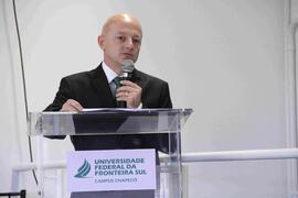 Cerimônia de posse do novo diretor do Campus Chapecó
