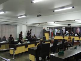 CRDH – UFFS promove encontro de estudantes com ex-prefeito de Chapecó