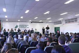 Cerimônia de posse do novo diretor do Campus Chapecó