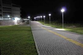 Iluminação do estacionamento do Campus Passo Fundo