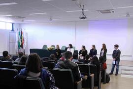 Cerimônia de recepção aos calouros no Campus Chapecó