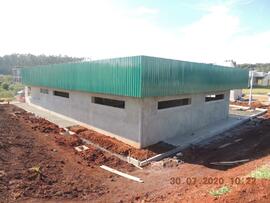 Construção do pavilhão de Patrimônio – Almoxarifado – Laranjeiras do Sul