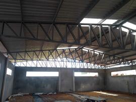 Construção do pavilhão de Patrimônio – Almoxarifado – Laranjeiras do Sul